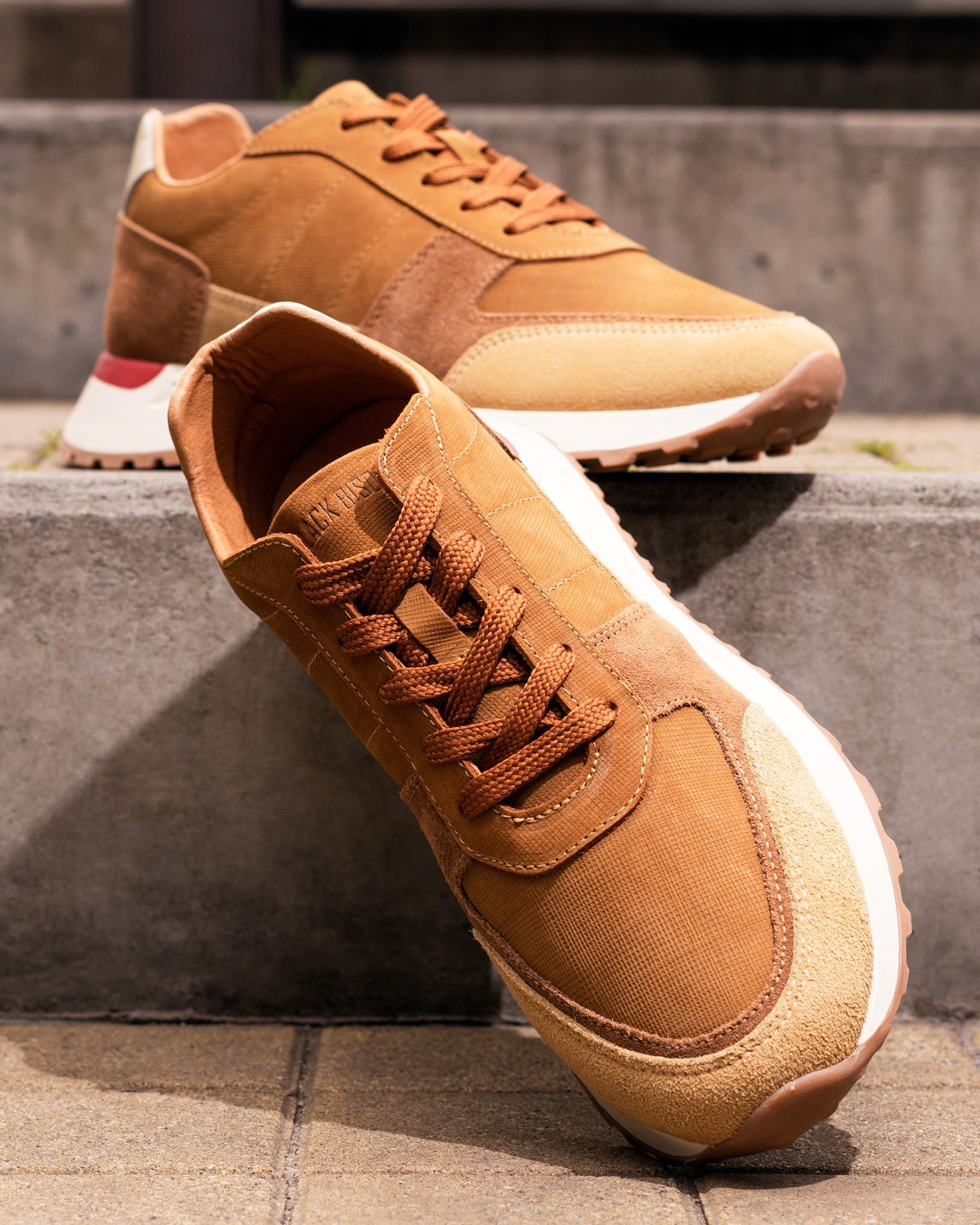 Nobuck Lego Siena, Miel y Beige - BLACK BISON