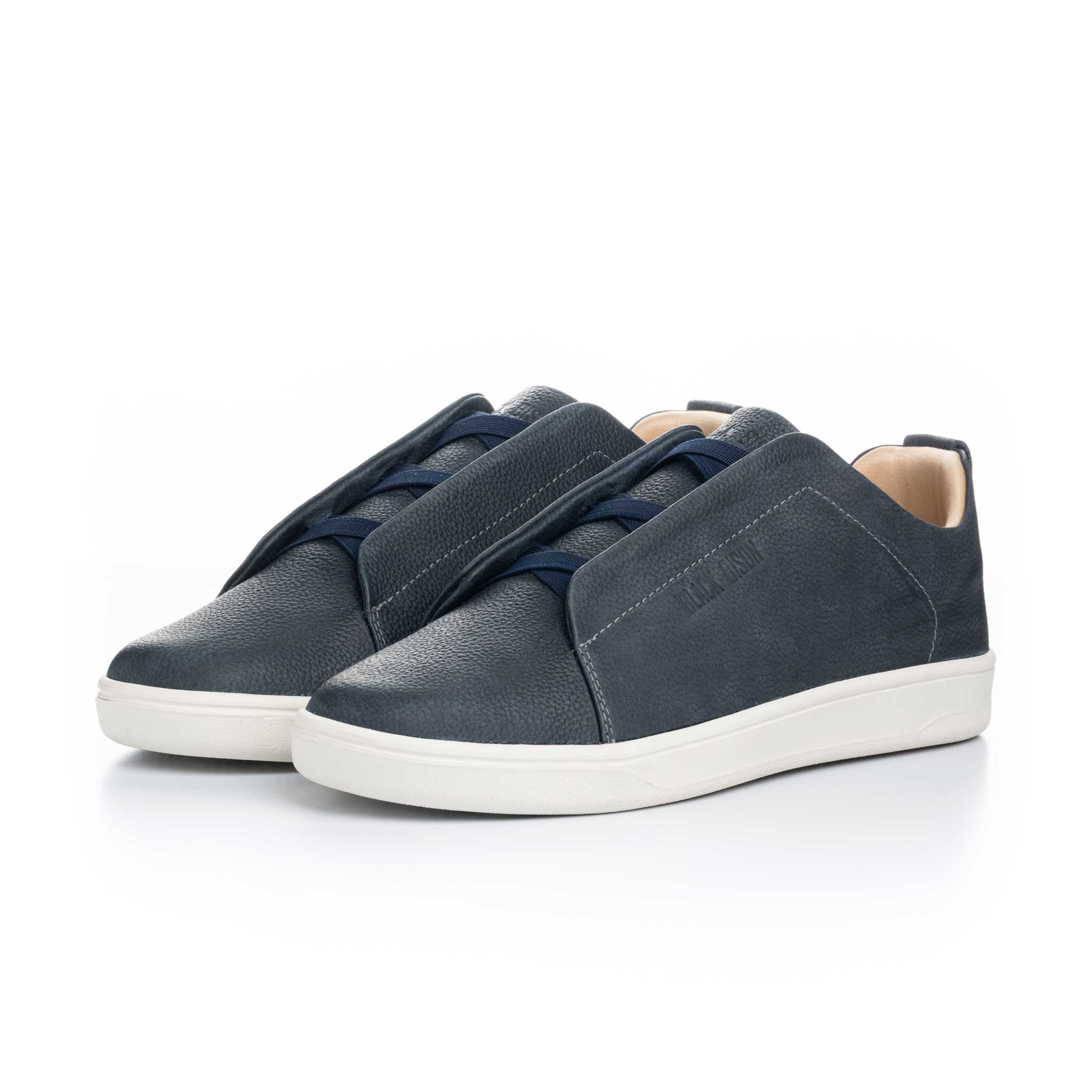 Cuero Nobuck Azul Claro - BLACK BISON