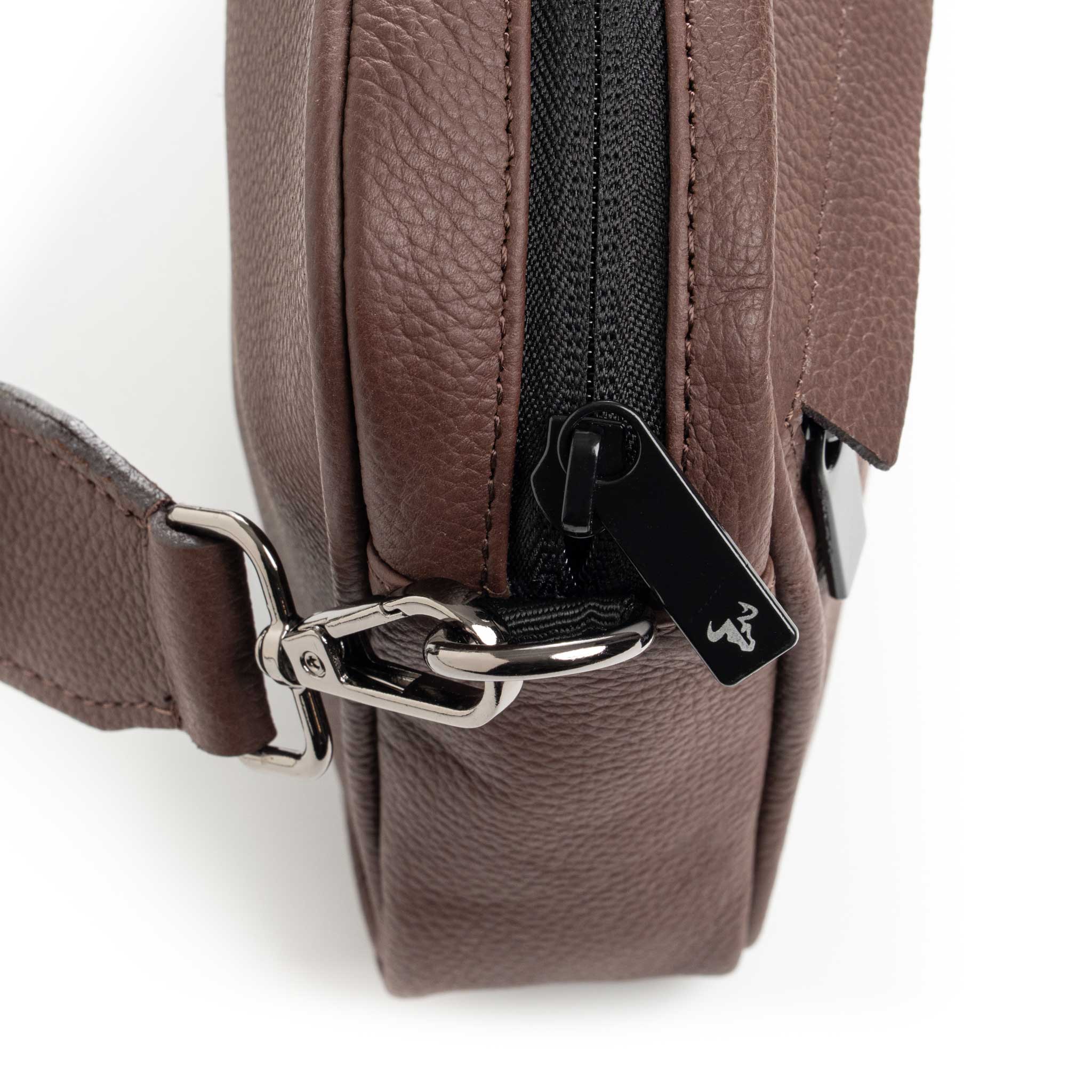 Bolso Manos Libres Neo en Cuero Coñac
