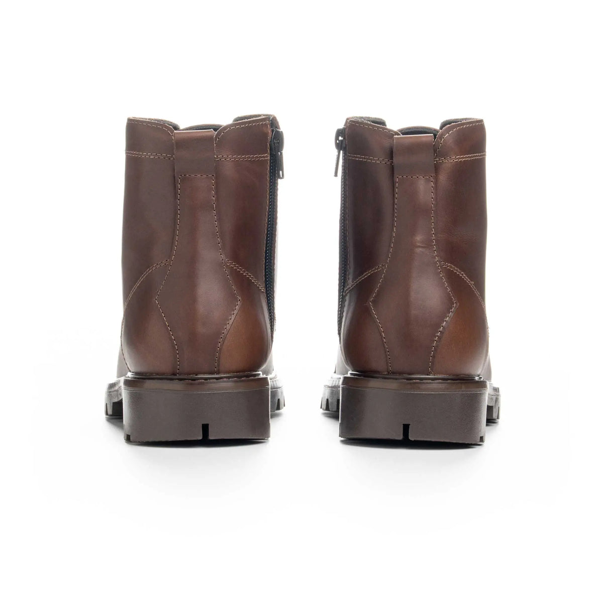 Bota Hunter Café de Cuero para Hombre - BLACK BISON