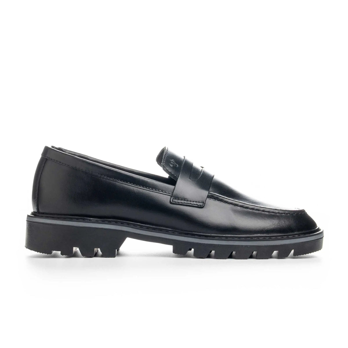 Mocasín Jasper Negro de Cuero para Hombre - BLACK BISON
