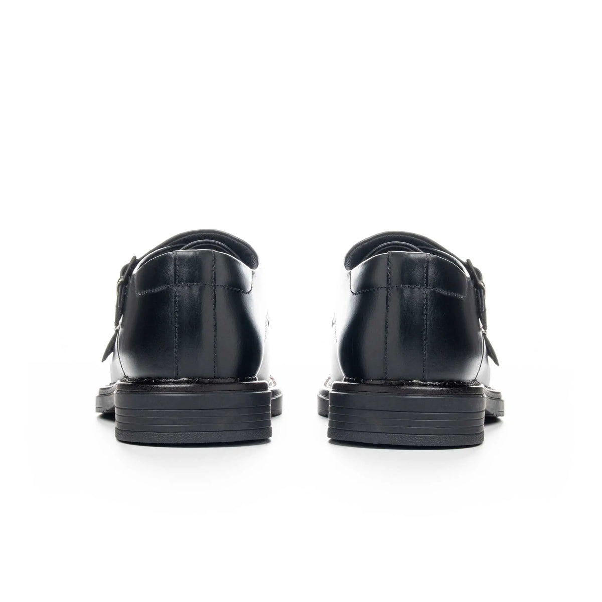 Zapato Moretti Negro de Cuero para Hombre - BLACK BISON