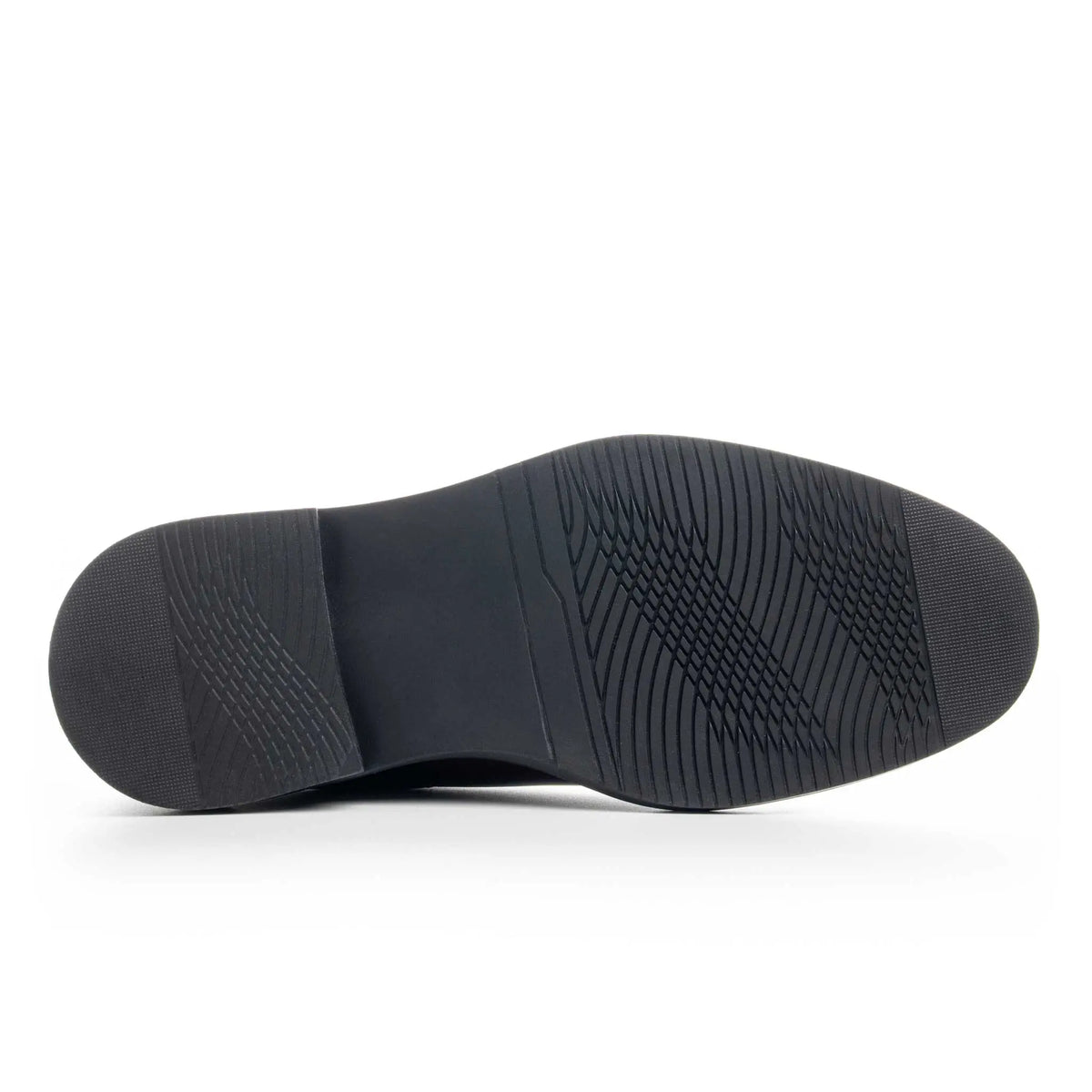 Zapato Moretti Café de Cuero para Hombre - BLACK BISON