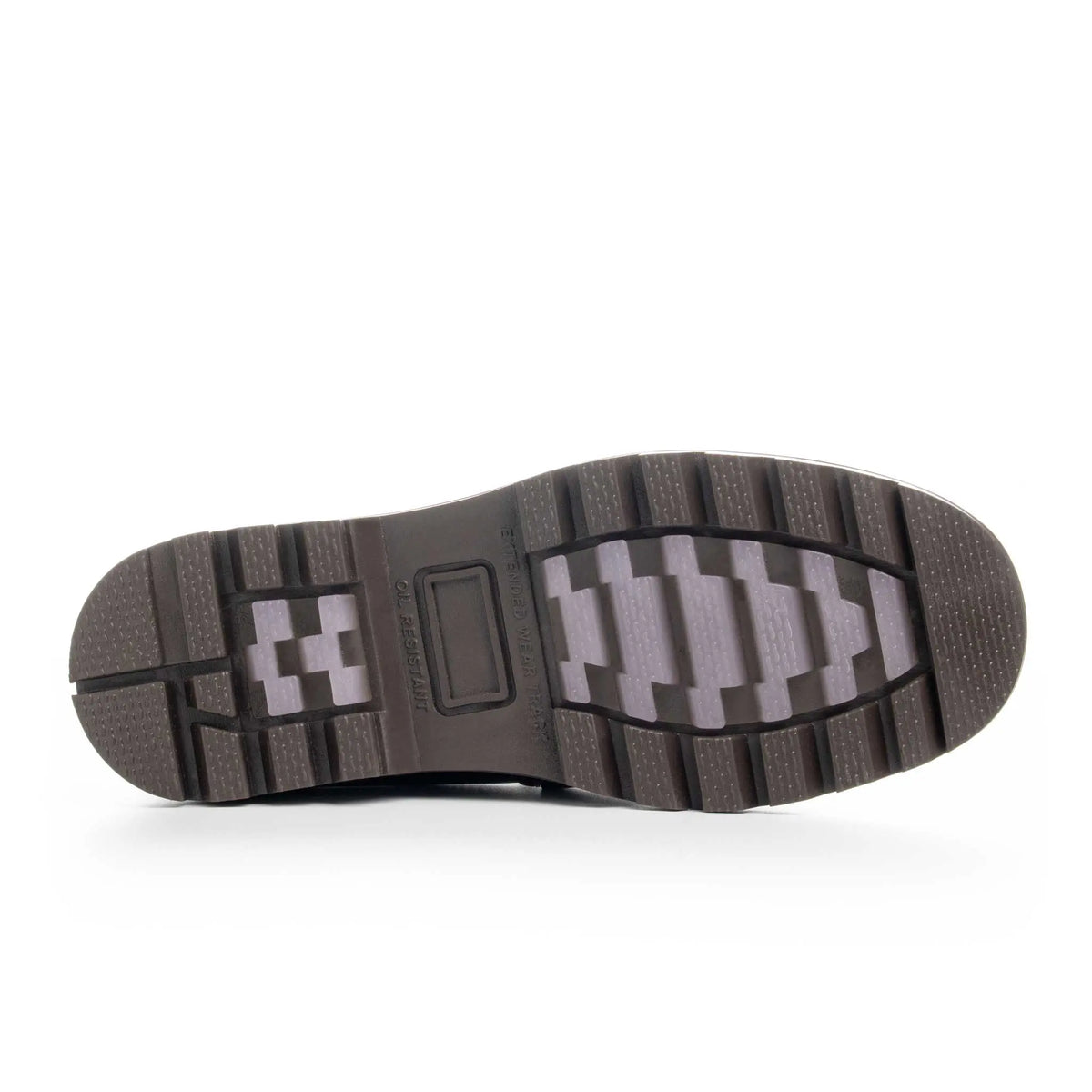 Zapato Monroe Café de Cuero para Hombre - BLACK BISON