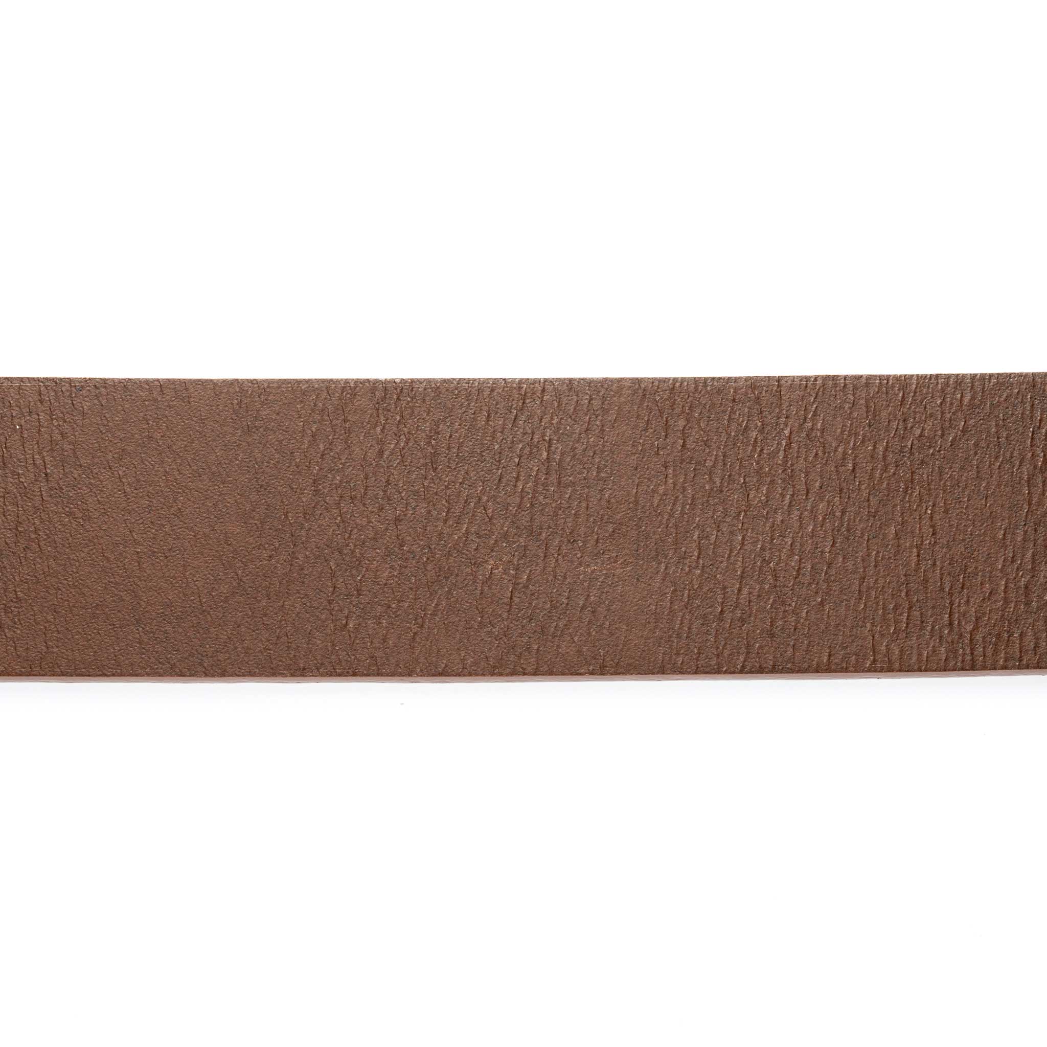 Cinturon Cuero Liso Café - BLACK BISON