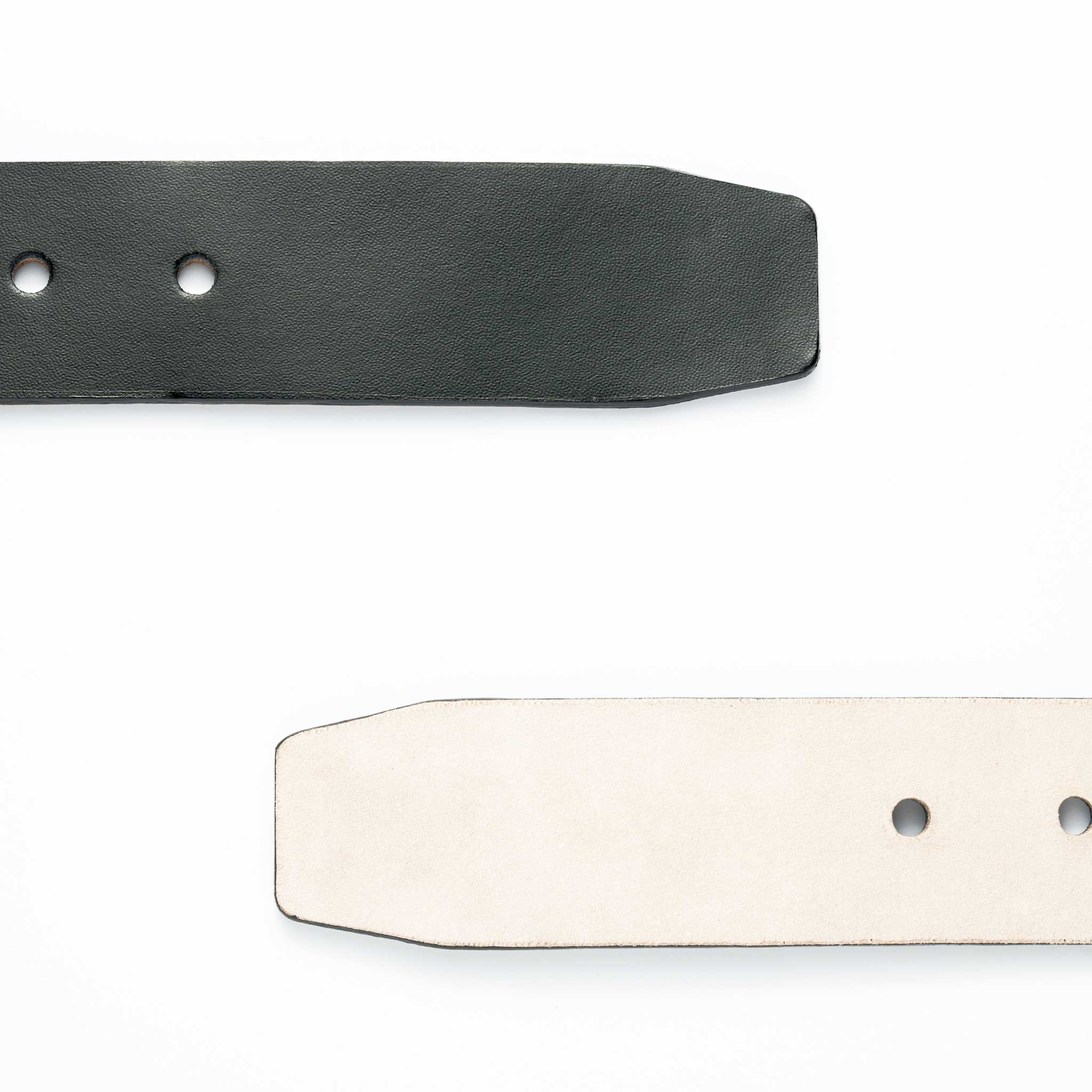 Cinturon Cuero Liso Negro - BLACK BISON