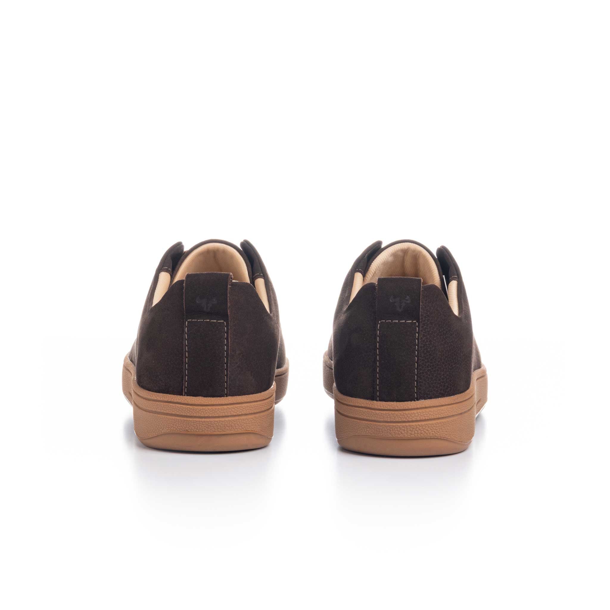 Cuero Nobuck Café 1705 - BLACK BISON