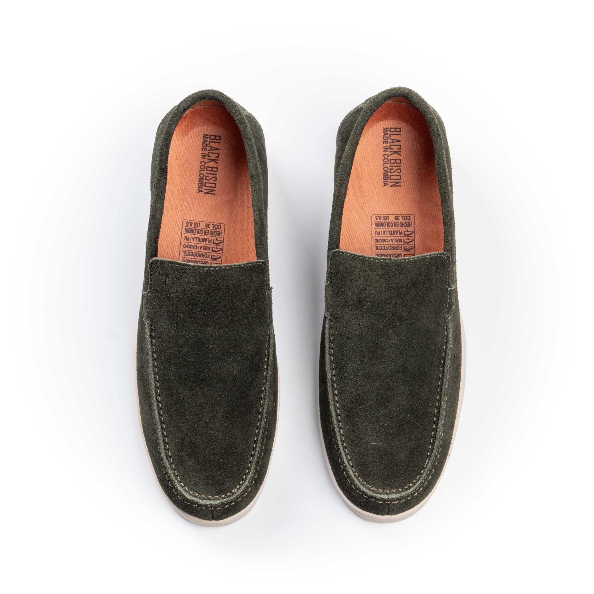 Cuero Carnaza Verde 1747/51 - BLACK BISON