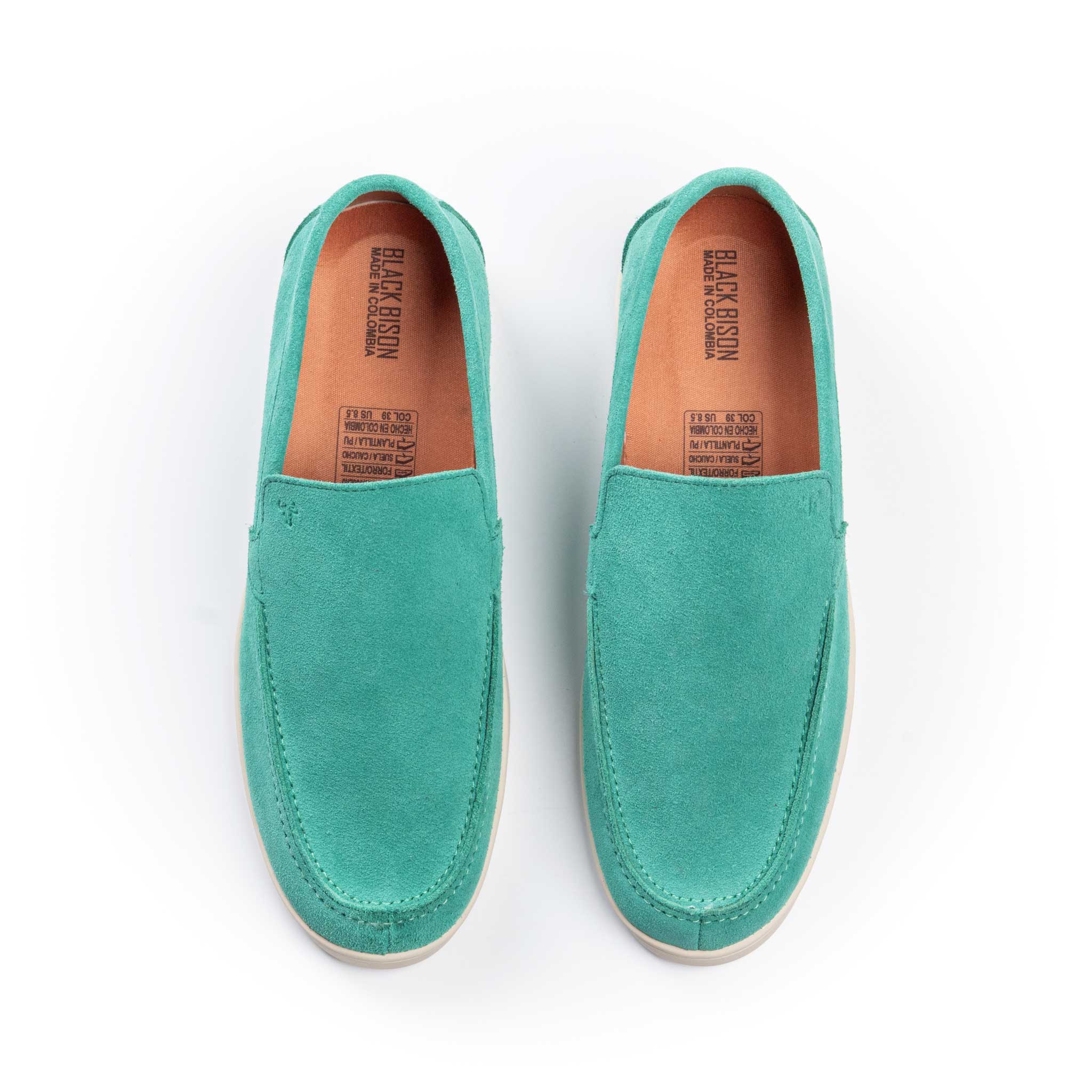 Cuero Carnaza Verde Menta 1751 - BLACK BISON