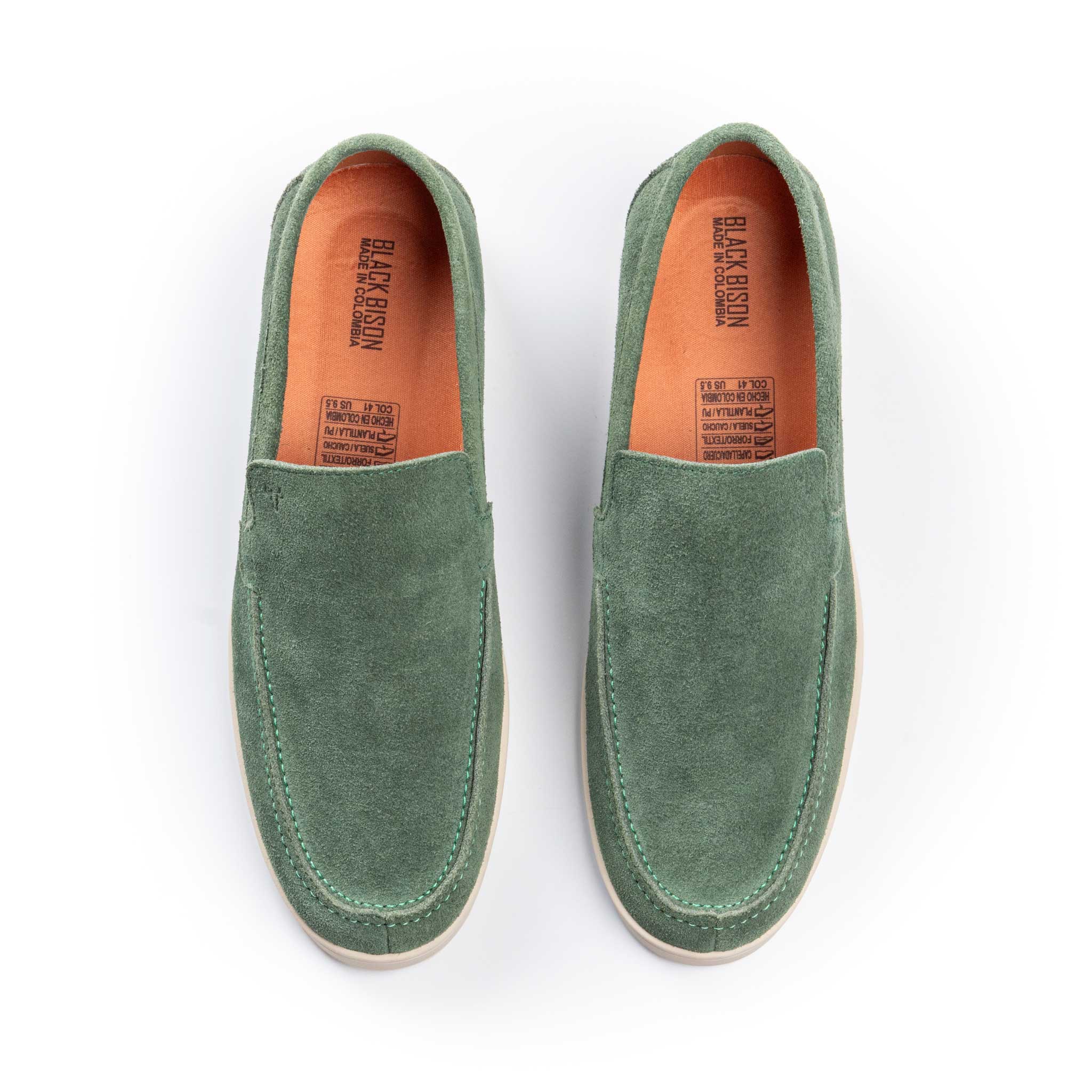 Cuero Carnaza Verde Claro 1751 - BLACK BISON