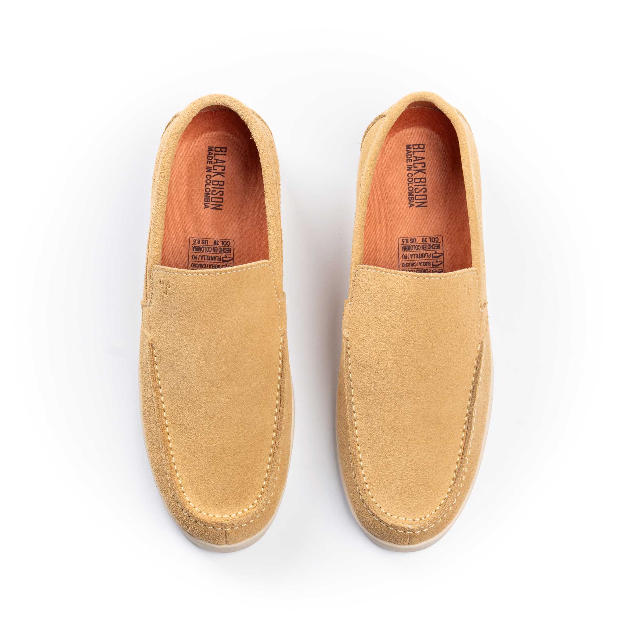 Cuero Carnaza Amarillo 1753 - BLACK BISON