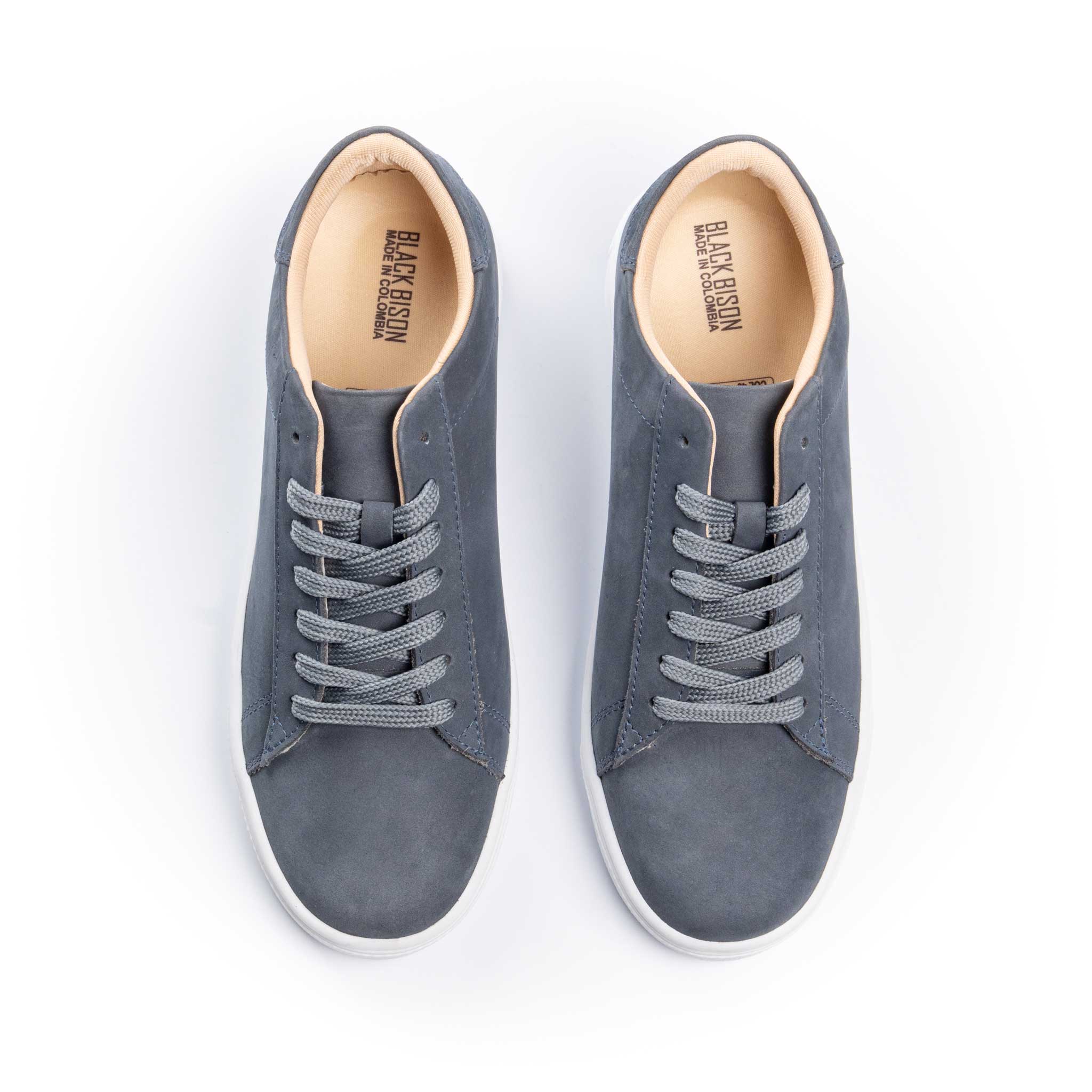 Nobuck Azul Grisáceo 1785 - BLACK BISON