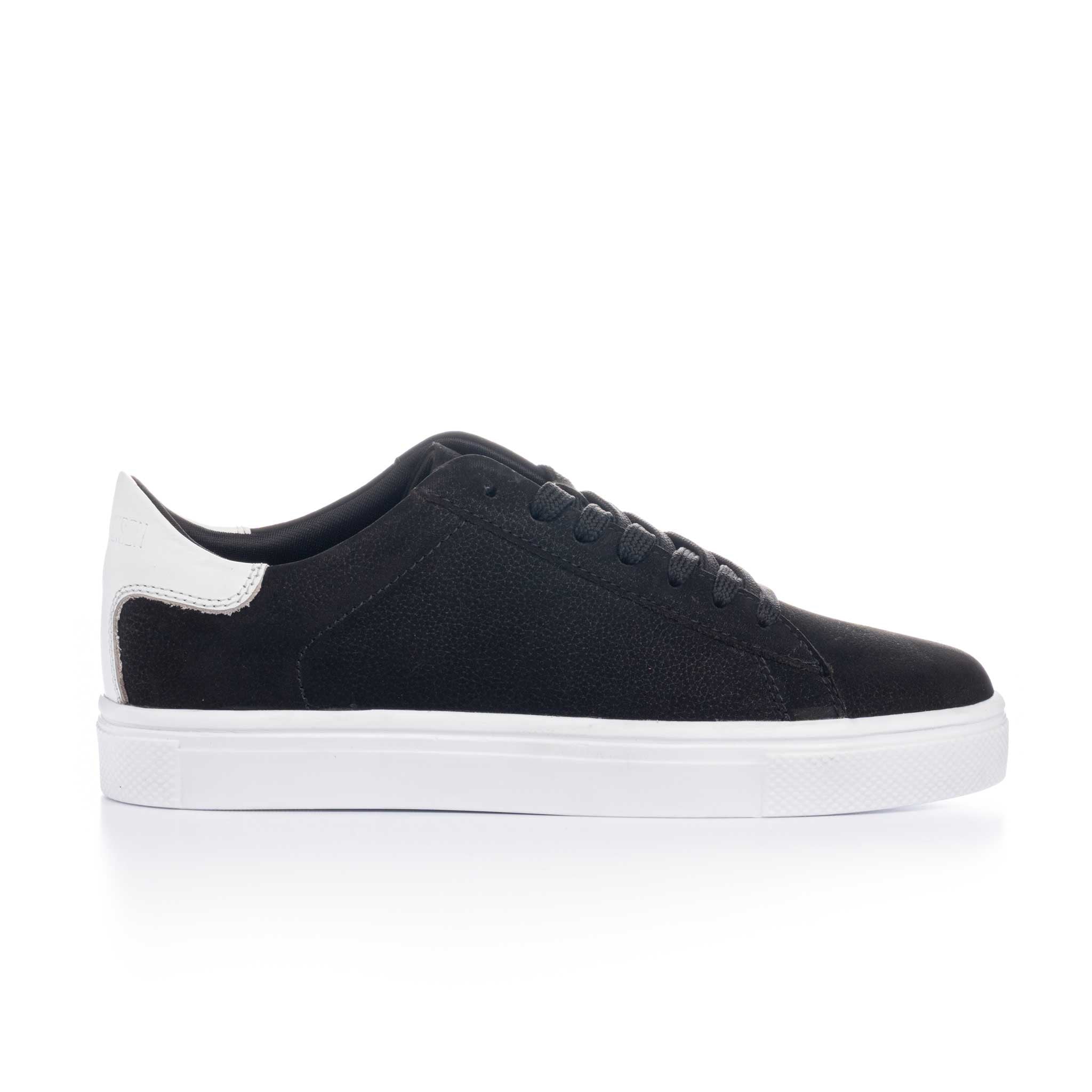 Nobuck Caspio Negro - Blanco 1786 - BLACK BISON