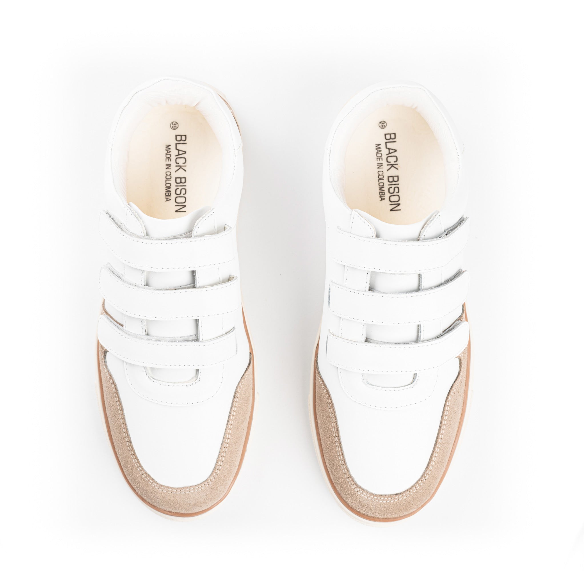 Straps Blanco y Arena - BLACK BISON