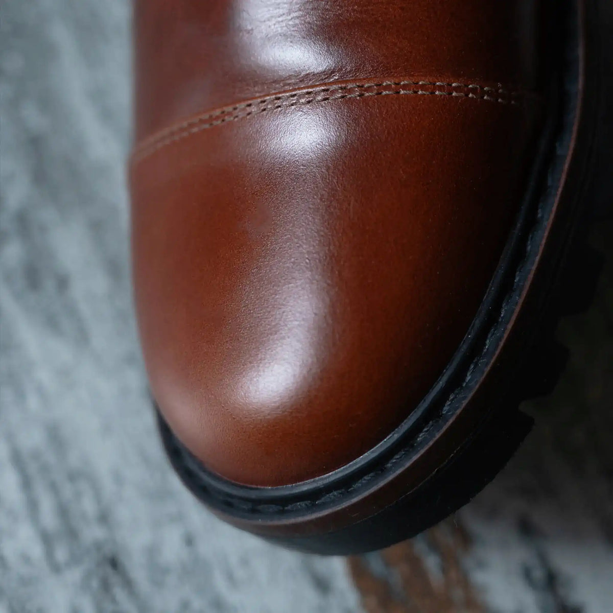 Zapato Monroe Coñac de Cuero para Hombre - BLACK BISON