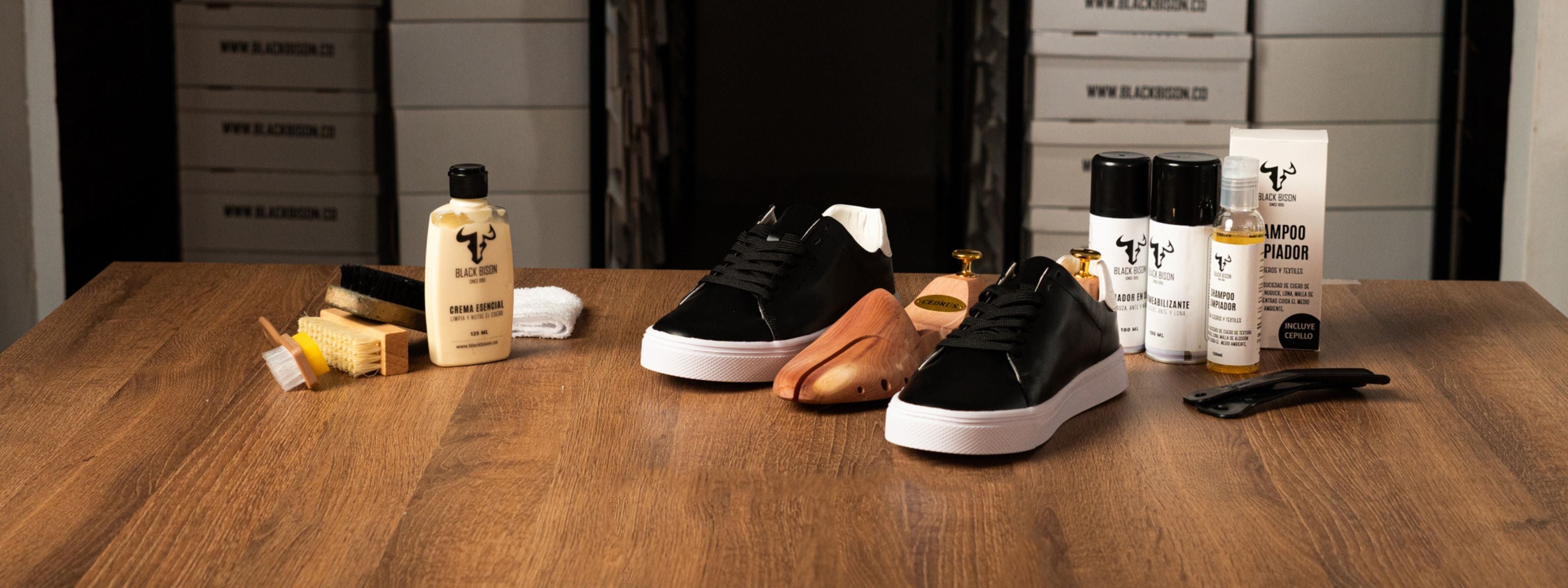 Productos de limpieza black bison