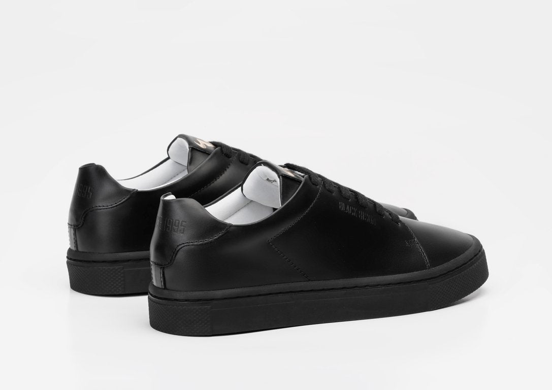 Sneakers black bison negro diagonal talon