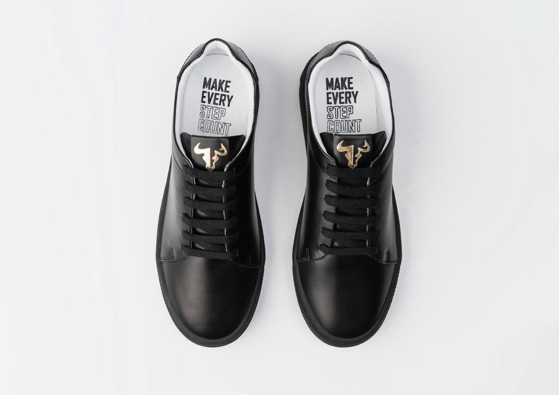 Sneakers black bison negro superior