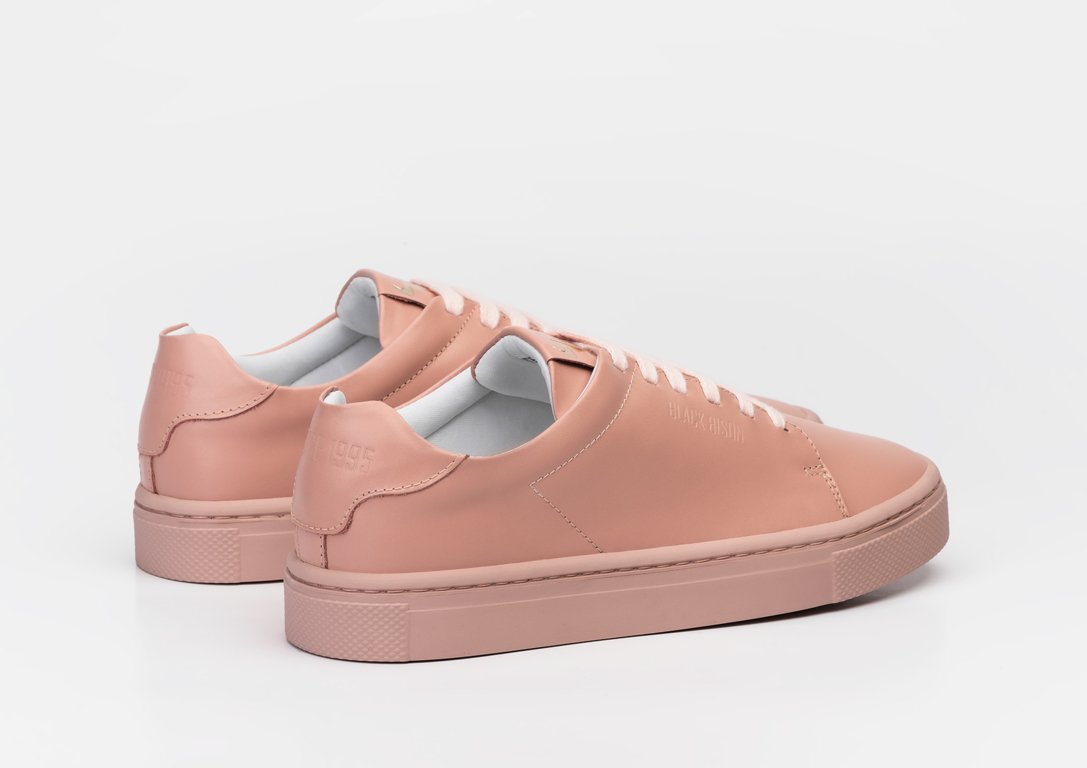Sneakers black bison rosado diagonal talon