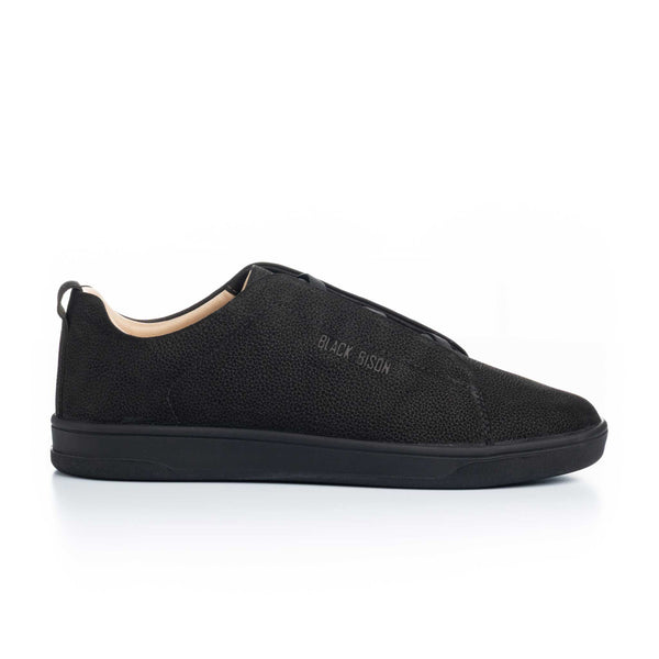 Cuero Nobuck Negro - BLACK BISON