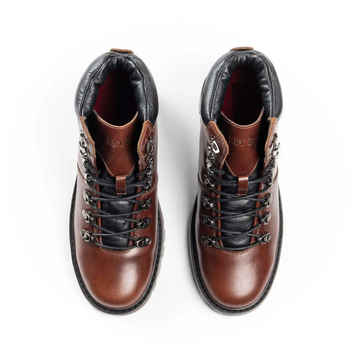 Bota Denver Coñac de Cuero para Hombre - BLACK BISON