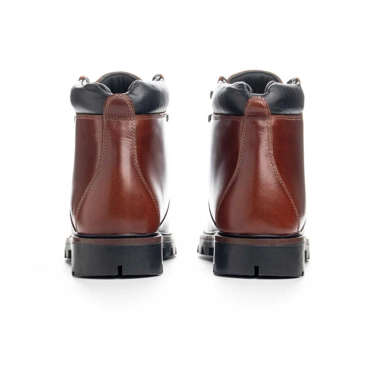 Bota Denver Coñac de Cuero para Hombre - BLACK BISON