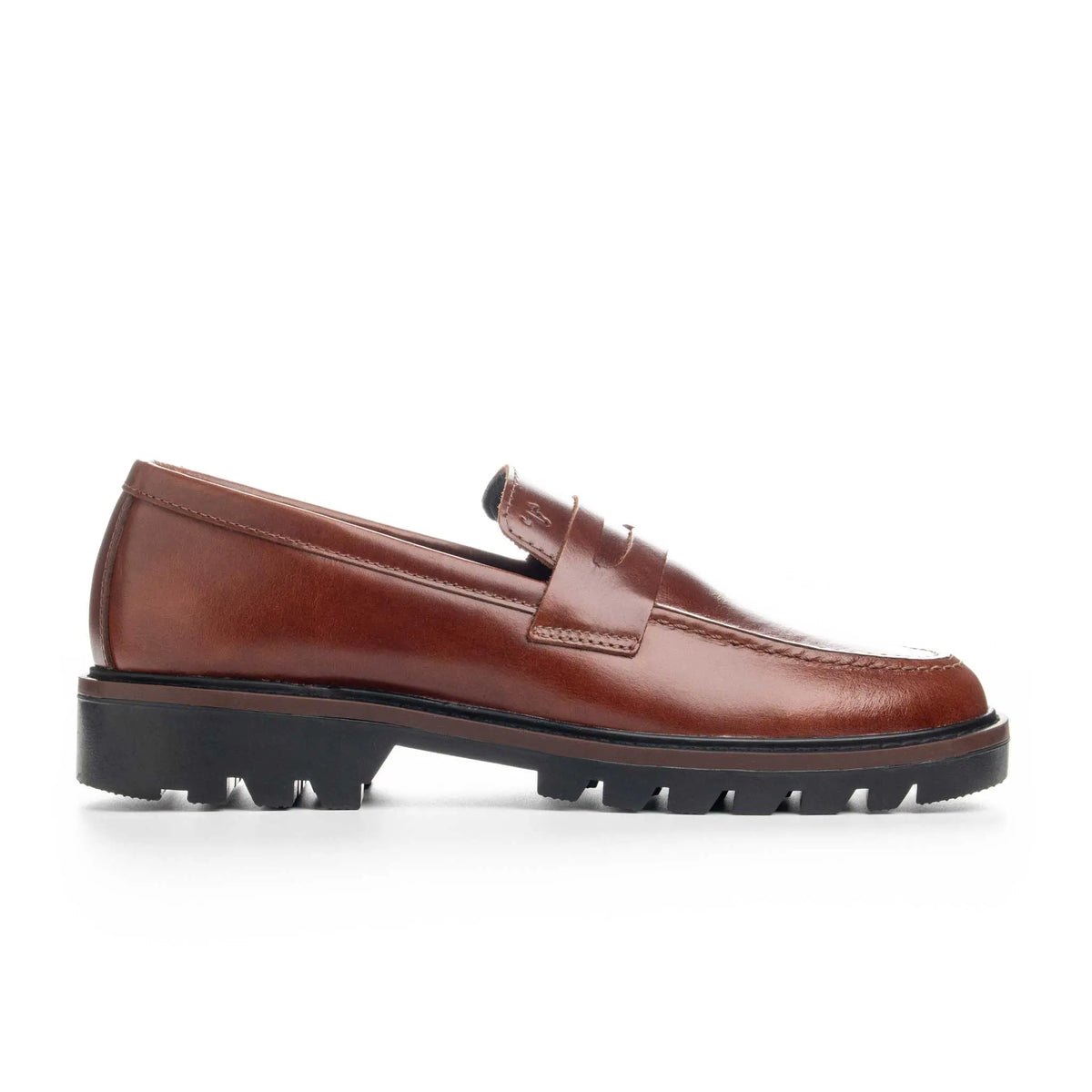 Mocasín Jasper Coñac de Cuero para Hombre - BLACK BISON
