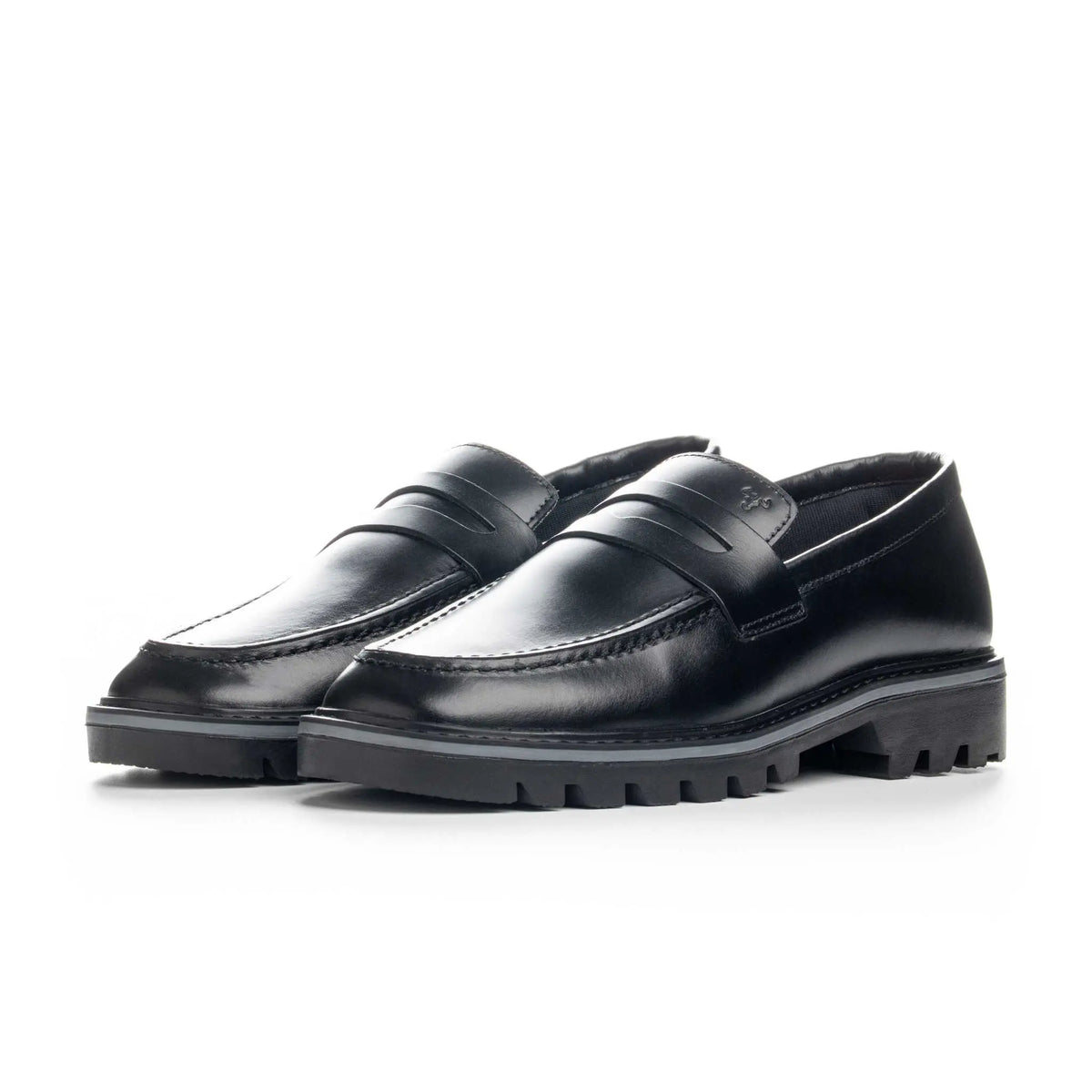 Mocasín Jasper Negro de Cuero para Hombre - BLACK BISON