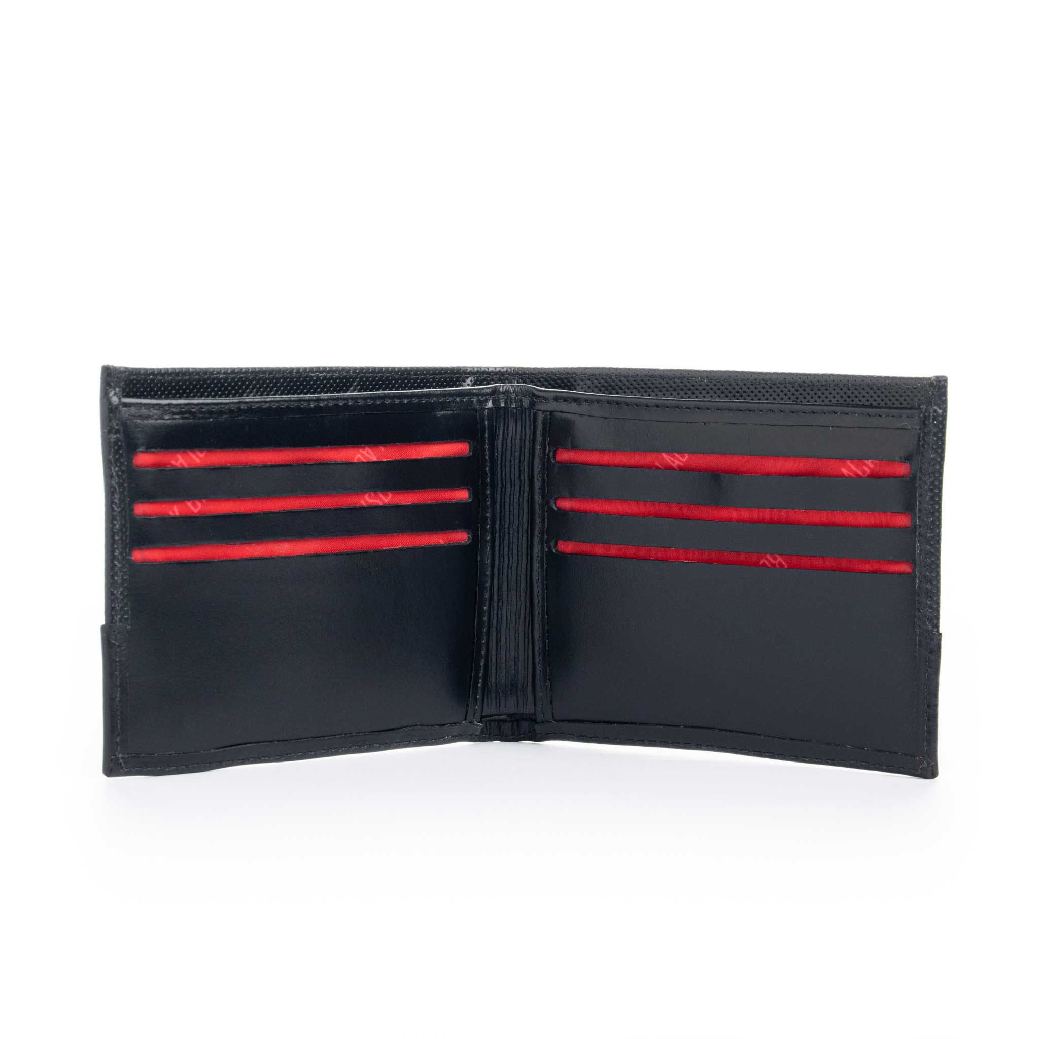 Billetera Horizontal en Cuero Negra para Hombre