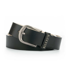 Cinturon Cuero Liso Negro