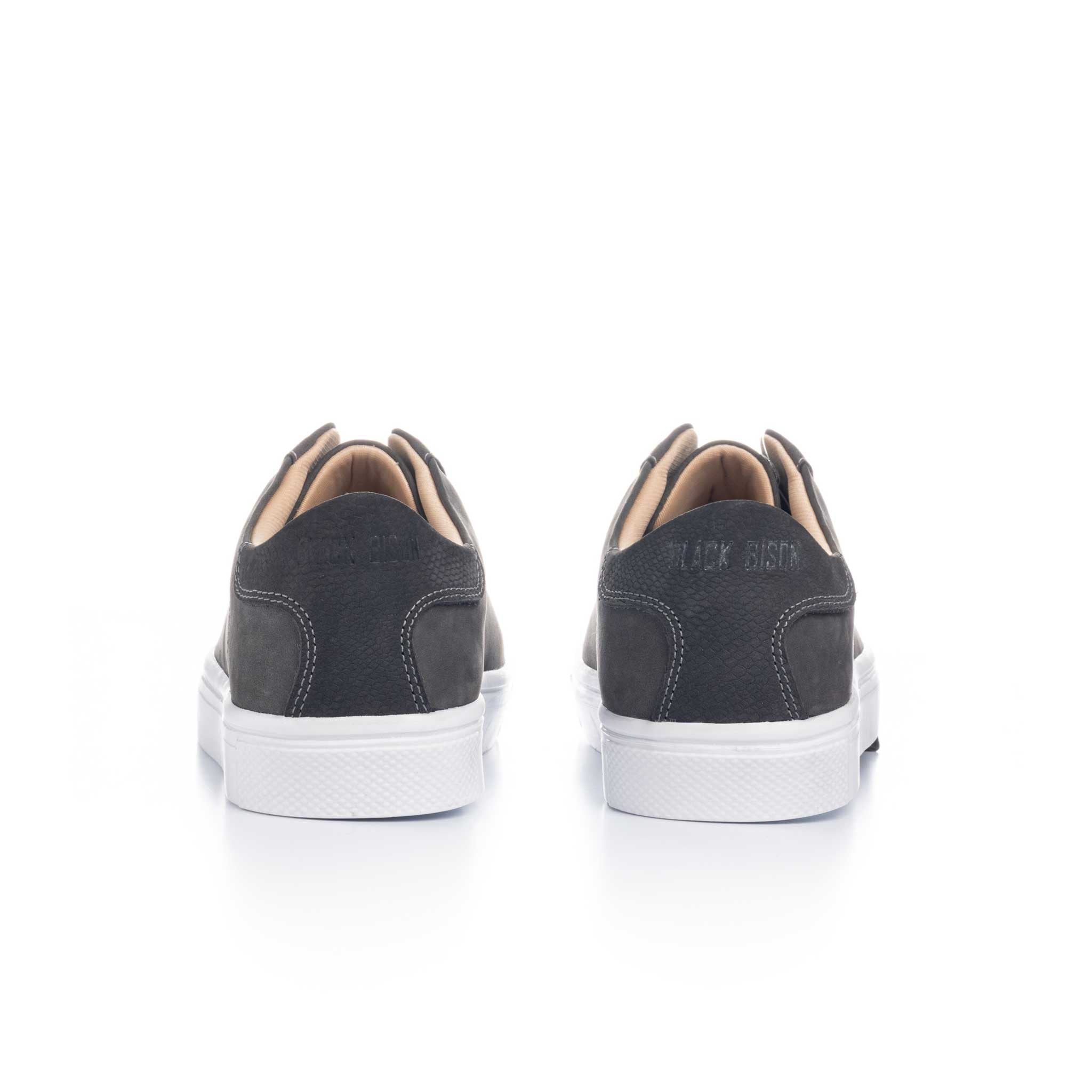 Nobuck Gris- Galleta 1786 - BLACK BISON