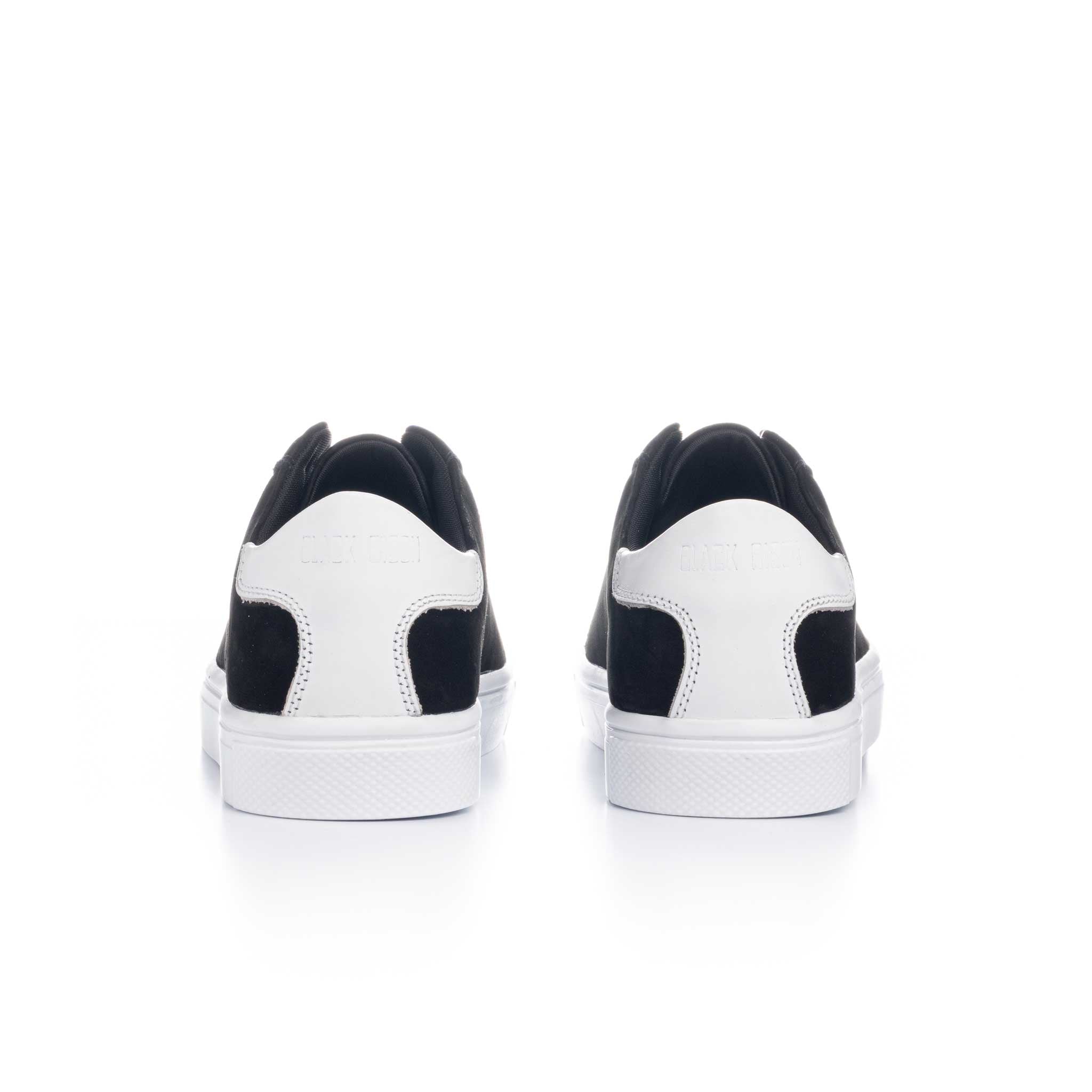 Nobuck Negro - Blanco 1786 - BLACK BISON