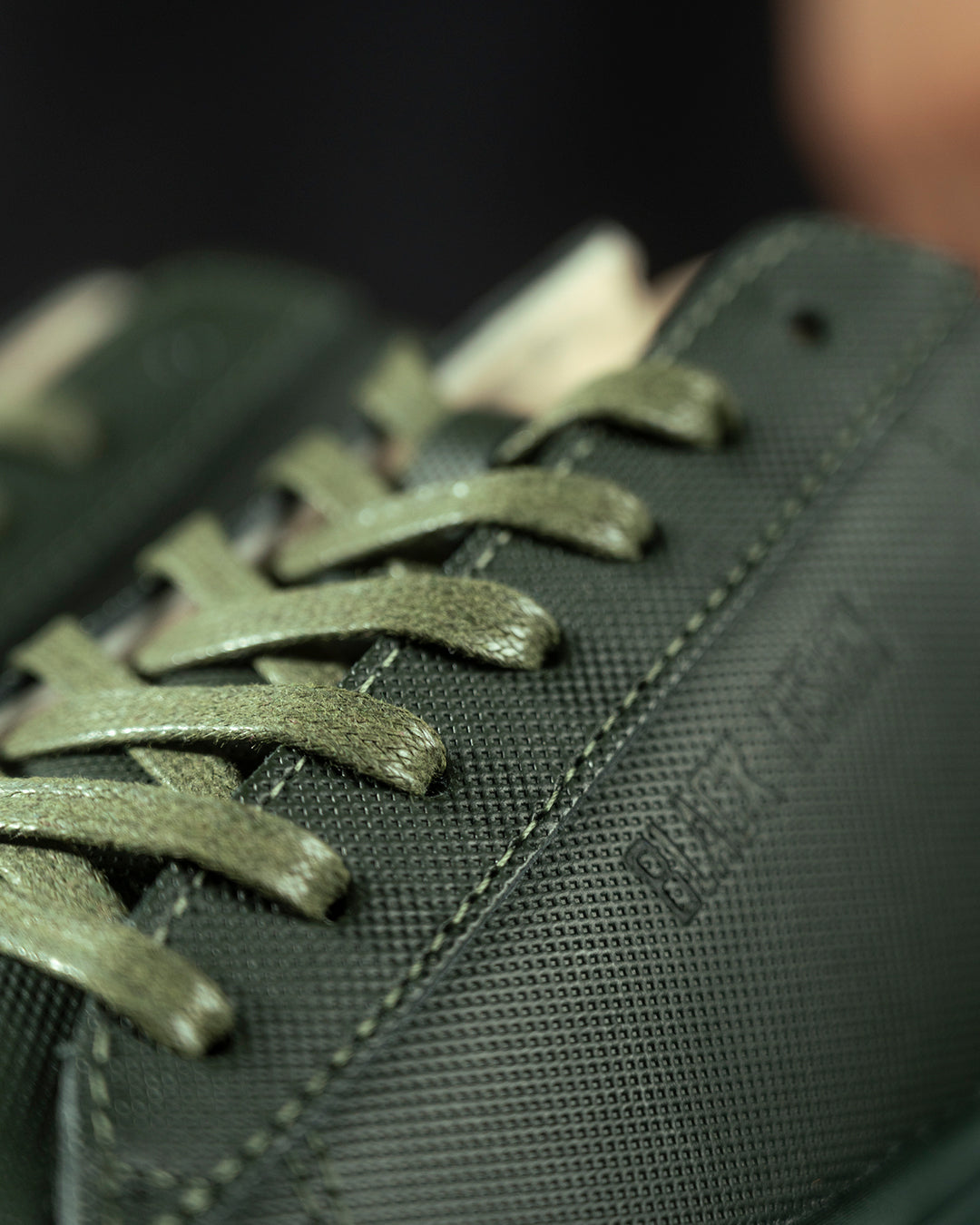 cordones encerados londres verde 701