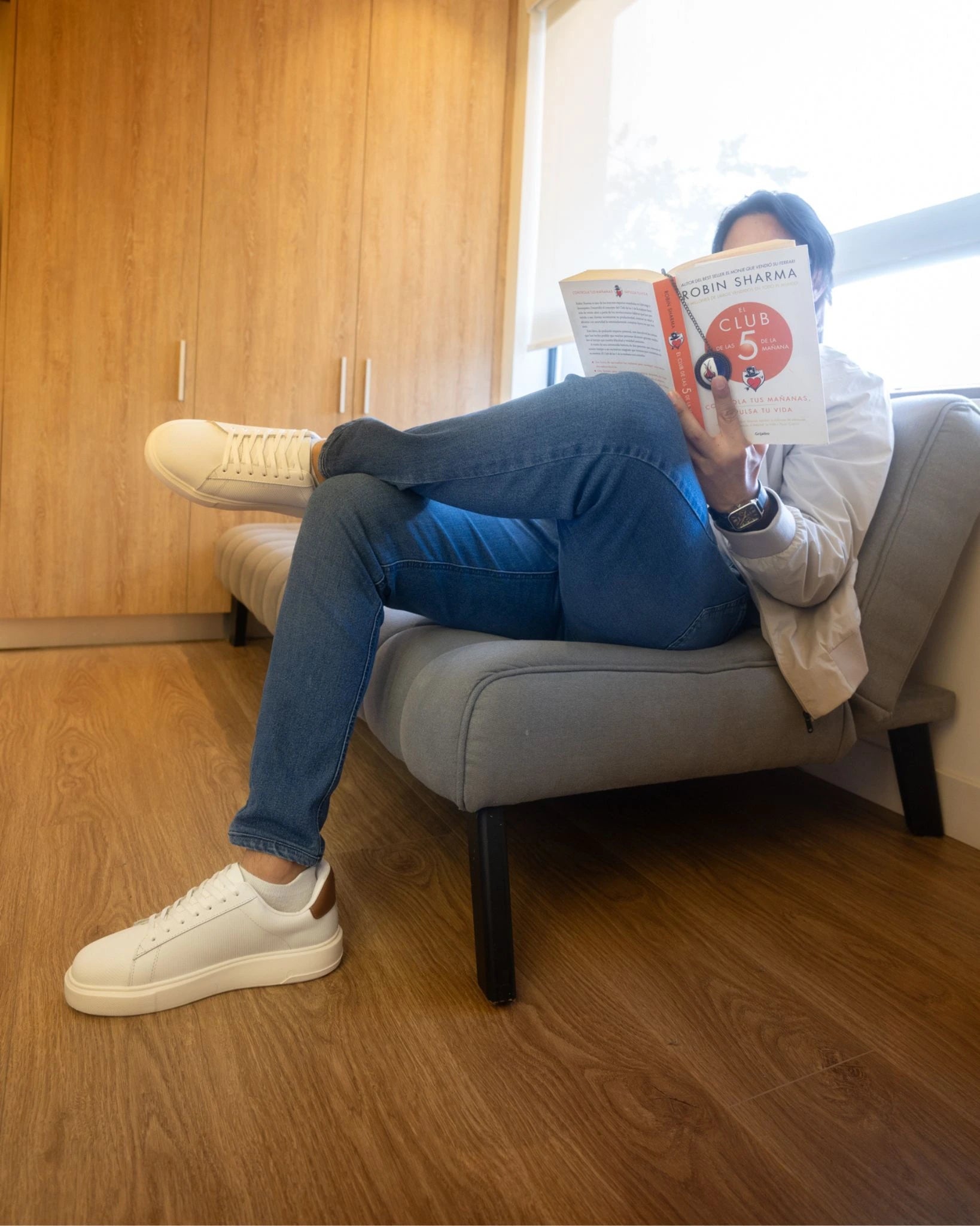 zapato 1007 londres blanco con talon miel