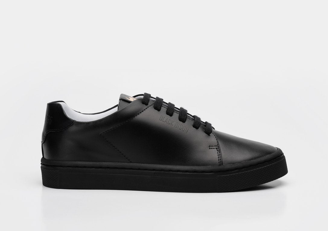 Sneakers black bison negro lateral